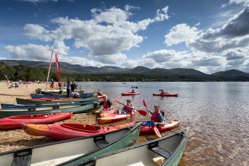 Loads of activities and things to do on Loch Morlich